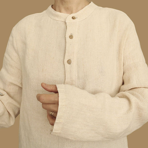 Camasa unisex din canepa si bumbac. Camasa dama din canepa. Camasa barbati din canepa. 3