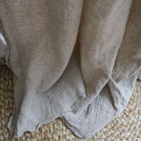 Draperii rustice din țesatură de cânepa