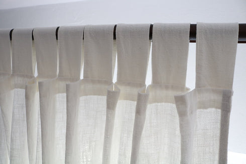 Draperii din IN, Draperii rustice cu dimensiuni personalizate cu bride