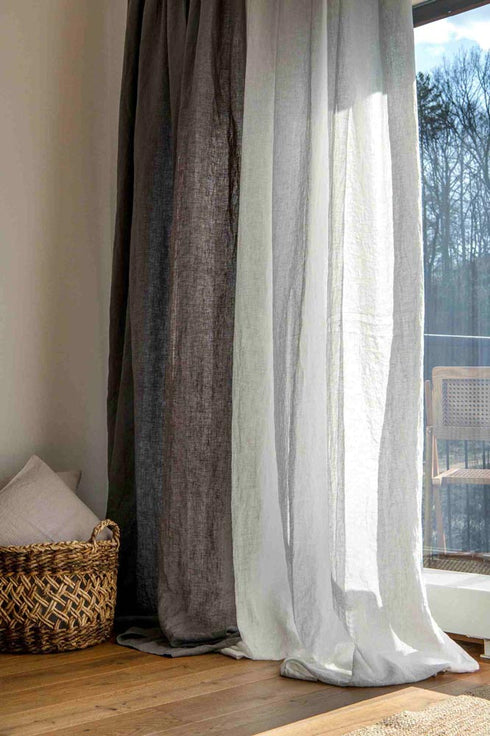 Draperii din IN, Draperii rustice cu dimensiuni personalizate 02