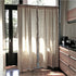 Draperii rustice din tesatura de canepa natur