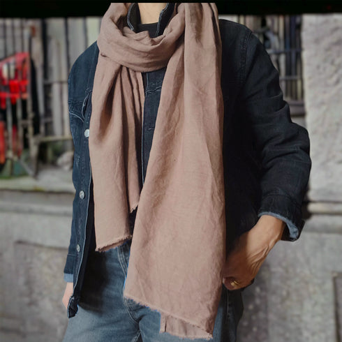 Eșarfă din IN neted. Esarfa unisex.