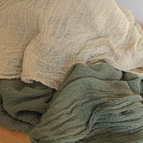 Esarfa unisex din bumbac moale stil minimalist textura creponata accesoriu elegant Foxenia