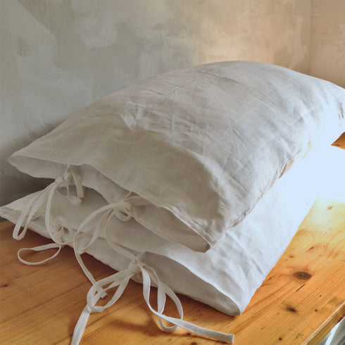 Linen bed linen, airy and pleasant to the touch