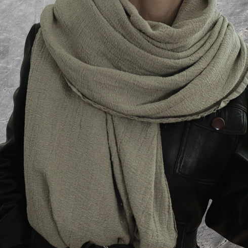 Șal din canepa moale. Fular moale din canepa.