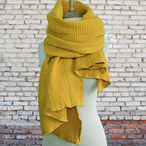 Eșarfă din muselină groasă.Esarfa dama.Esarfa unisex.