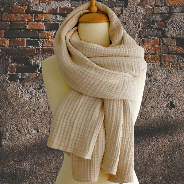 Eșarfă din muselină groasă.Esarfa dama.Esarfa unisex.