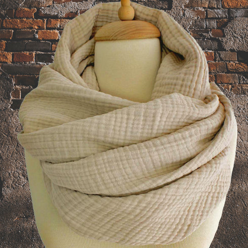 Eșarfă din muselină groasă.Esarfa dama.Esarfa unisex.