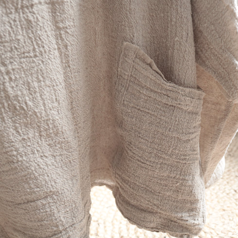 Pulover dama, din tesatura de canepa moale, sustenabila