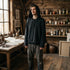 Hanorac Unisex din in, stil medieval