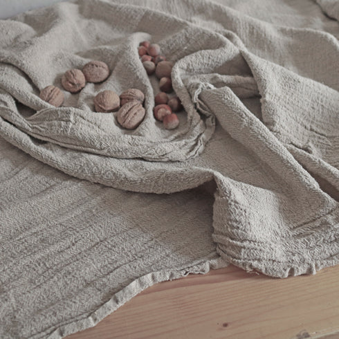 Șal din canepa moale. Fular moale din canepa.