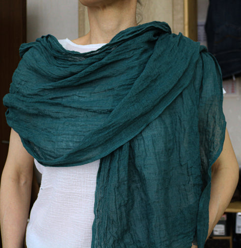 Esarfa unisex din tesatura de in. Esarfe unisex