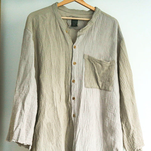 Cardigan din muselina moale si placut. Camasa lejera