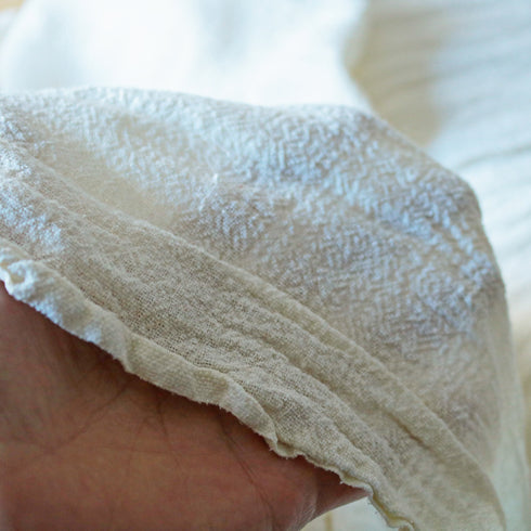 Draperii rustice din țesatură de cânepa