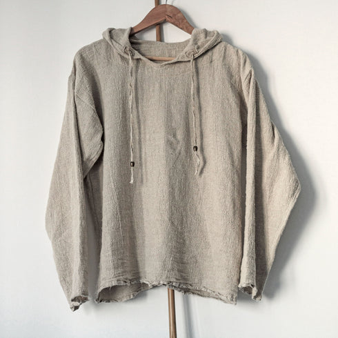 Hanorac unisex din canepa amestec cu bumbac