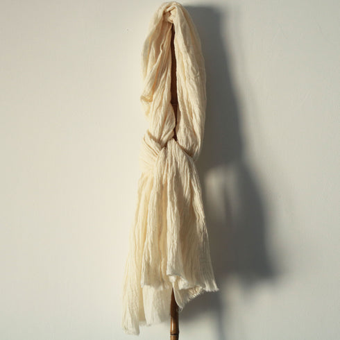 Eșarfă bogată boho-chic din bumbac fin purtată pe umeri sau ca pareo de plajă Foxenia