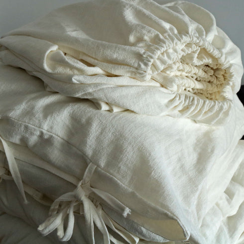 Linen bed linen, airy and pleasant to the touch