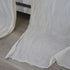 Cotton fusible web curtain