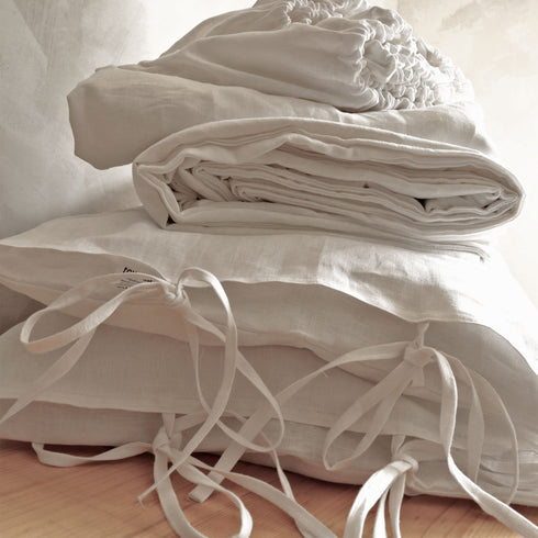 Linen bed linen, airy and pleasant to the touch