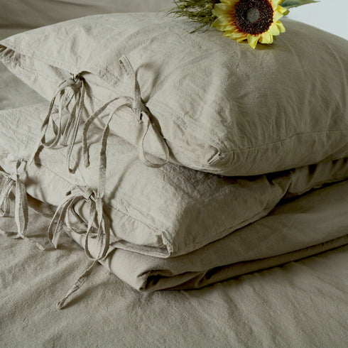 Lenjerie de pat din pânză de casă de bumbac