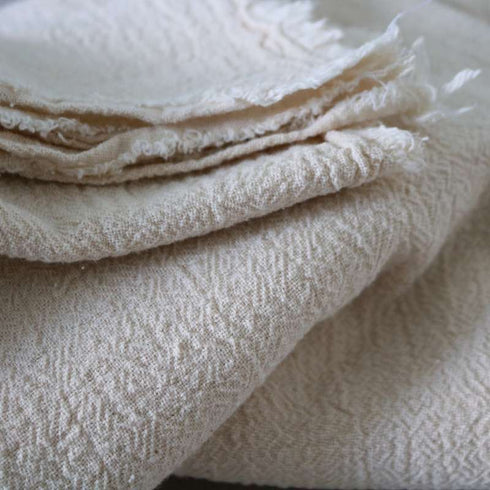 Patura din tesatura topita din bumbac cu aspect vintage