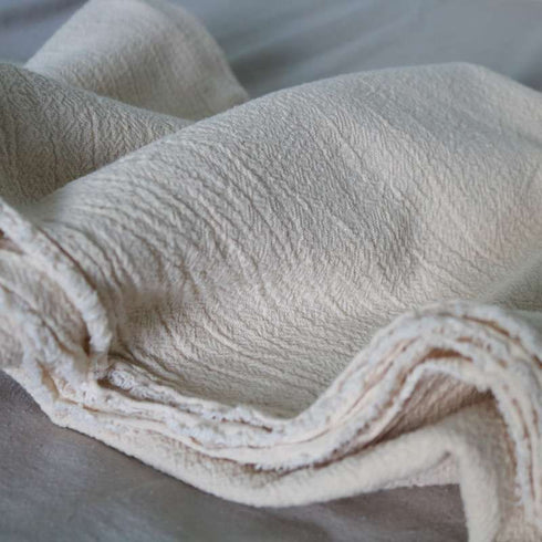 Pătură din țesătură topită din bumbac cu aspect vintage