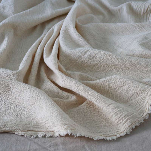 Pătură din țesătură topită din bumbac cu aspect vintage