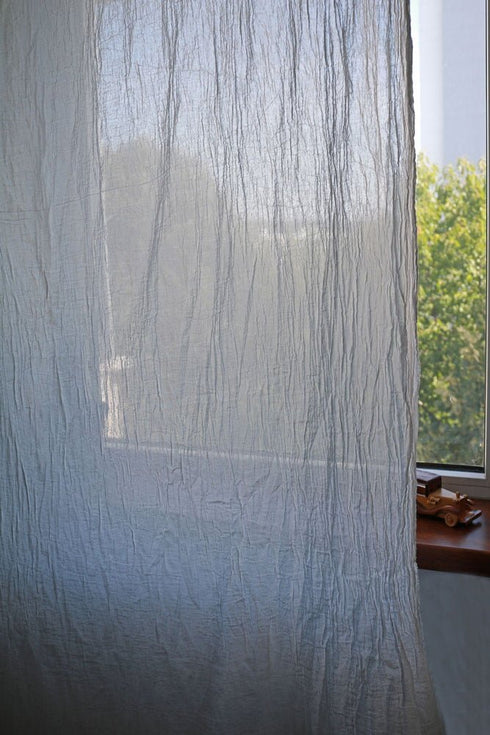 Perdea din panză topită de bumbac