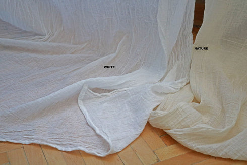 Perdea din panză topită de bumbac