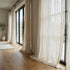Cotton fusible web curtain