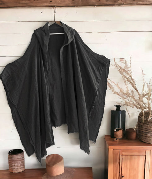 Poncho medieval cu deschidere în față