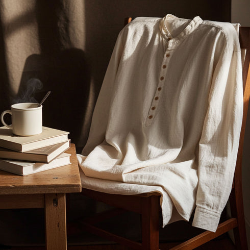 Bluza dama, lejera si eleganta din canepa - de la Foxenia