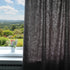 Draperii din IN, Draperii rustice cu dimensiuni personalizate - vedere spre parc