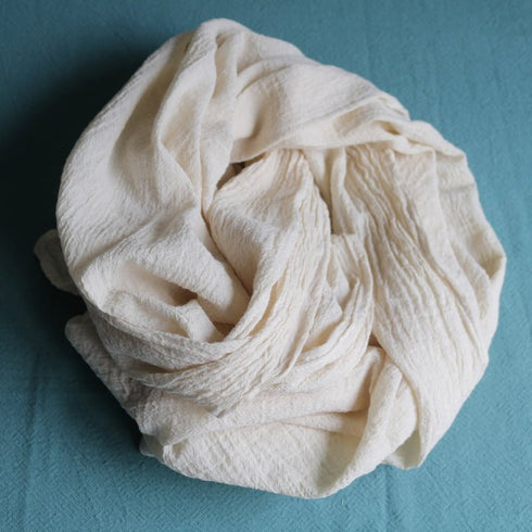 Esarfe din tesaturi naturale. Esarfa din panza topita. Esarfa din bumbac. Șal de damă