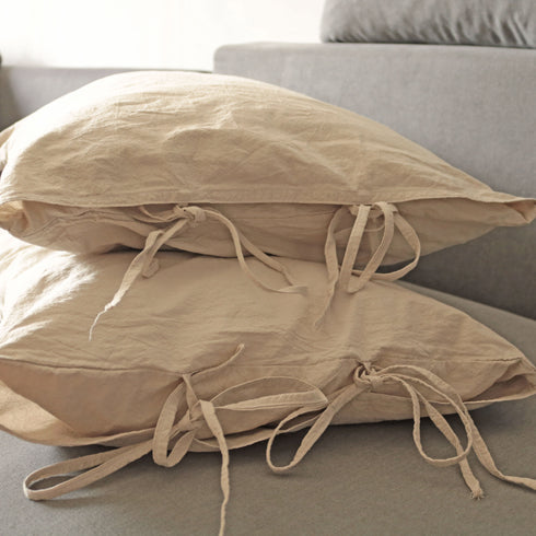 Lenjerie de Pat din Bumbac Prespălat – Colecția "Pure Comfort"