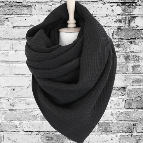 Eșarfă din muselină groasă.Esarfa dama.Esarfa unisex.