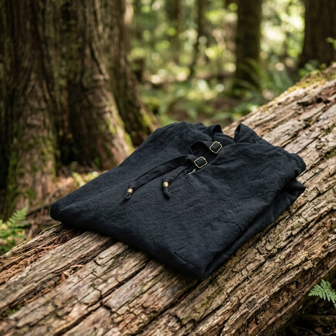 Hanorac Unisex din in, stil medieval