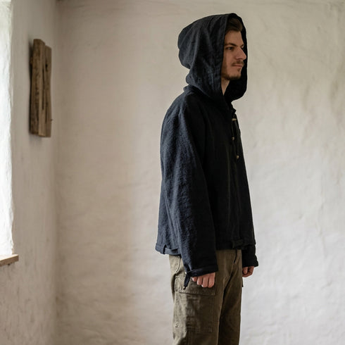 Hanorac Unisex din in, stil medieval