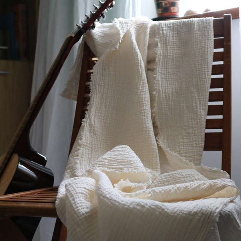 Pătură din muselină dublu strat-respirabilă și ușoară