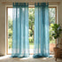 Cotton fusible web curtain