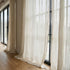 Cotton fusible web curtain