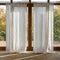 Cotton fusible web curtain