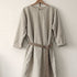 Unisex tunic made of linen and cotton gauze