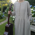 Women's dress with pockets made of soft pre-washed linen fabric. Women's linen tunic.